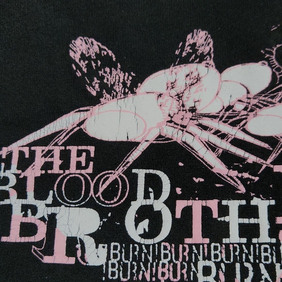 The Blood Brothers Vintage Shirt Custom Cut Unique Rare - Picture 6 of 6